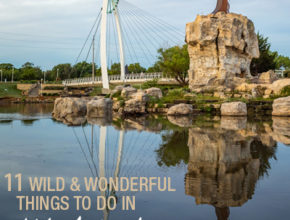 What do do in Wichita; Kansas; get up early; the early bird gets the worm in Wichita; discover things to do in Wichita; travel; wichita; kansas; central plains; city; 9 things to do in Wichita; Kansas; explore Kansas; the keeper of the plains; native american; history; sculpture; blackbear bosin; arkansas river; little arkansas river; promontory; icon; things to see in Wichita.